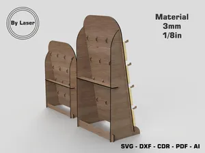 Modern Retail Display Rack – Freestanding Shop Display Stand for Product & Merchandise Organization - Product Image 5