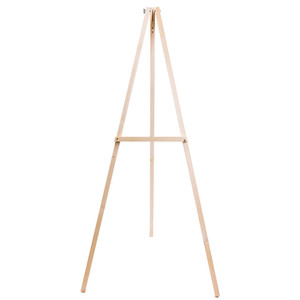 EASEL72NA - Caballete floral de madera, madera natural - 72 (12 piezas) - Product Image 1