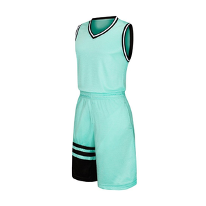 Polyester de sublimation de basket-ball vierge personnalisé en gros concevez votre uniforme de basket-ball en taille plus - Product Image 1