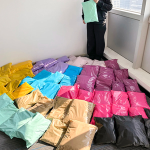 Polythene chuyển phát nhanh túi bền vững thương mại điện tử polymailer phong bì độ bám dính mạnh mẽ 12x15.5 logo in gửi thư Túi - Product Image 6