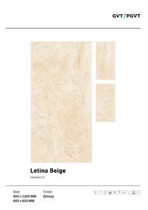 Carrelage de sol en porcelaine émaillée polie de couleur noire d'aspect de marbre brillant élevé 600x600 800x800 600x1200 - Product Image 5