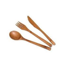 Ensemble de couverts en bois de manguier de luxe de haute qualité fournitures de restaurant d'hôtel exportateur en gros pour table de service couverts en bois - Product Image 2