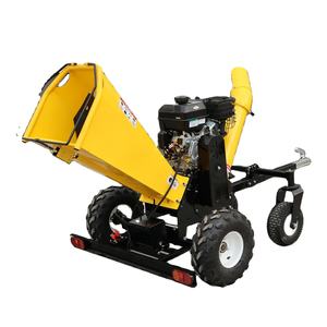 Top demanded New W-oo-d Ch-ip-pe-r Shredder Mulcher 13.5HP Self-feeding chipper Hair Scissors - Product Image 1