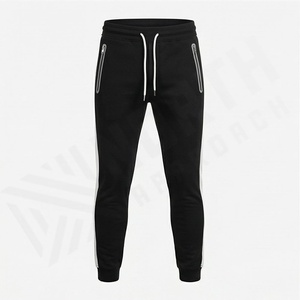 Pantalons de jogging de sport confortables de haute qualité pour hommes, parfaits pour la salle de sport, l'entraînement, la course à pied, l'utilisation quotidienne, pantalons pour hommes, coupe athlétique lavée - Product Image 1