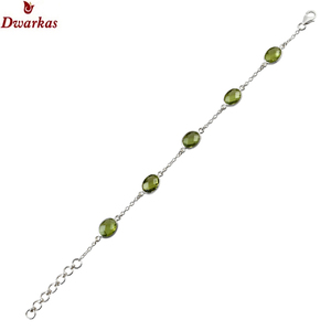 Pulseras de joyería fina de moda 925 plata esterlina azul Topacio piedra bisel conjunto pulsera - Product Image 5