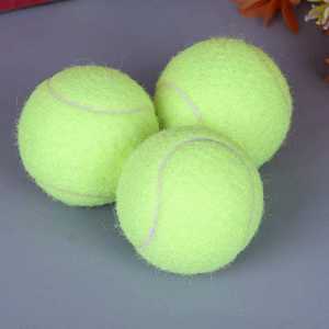 Pelota de tenis de color macarrón con logotipo personalizado Pelotas de tenis de goma natural de color pastel para entrenamiento - Product Image 2