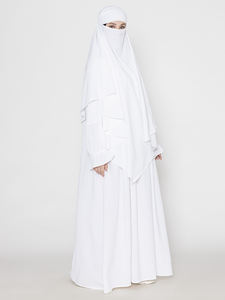 Dernière nouveauté Abaya musulmane robe Abaya islamique blanche vêtements de luxe robe pour femmes disponible à bas prix - Product Image 4