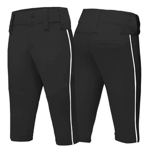 Pantalon de baseball et softball pour hommes adultes, été, sport, entraînement, personnalisé, imprimé par transfert thermique sur le devant, respirant, extensible, sans manches - Product Image 1