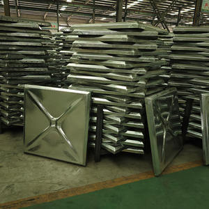 Machines combinées de traitement du feu et de l'eau de grand réservoir d'eau galvanisé extérieur fourni par l'usine d'isolation anti-corrosive - Product Image 5