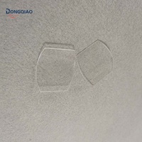 Komponen Jam Tangan Kaca Safir Kristal Lengkung Silikon Merek Dongqiao Kustom Model SWC-022 Tahan Air & Tahan Guncangan