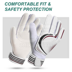 Gants de gardien de but professionnels avec une forte adhérence en latex et des gants de gardien de but de football en maille respirante - Product Image 3
