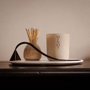 อุปกรณ์เสริมสำหรับดับเทียนพร้อมด้ามจับยาวเครื่องดับเพลิงแบบขัดเงาทำจากสเตนเลสสตีลดีไซน์หรูหรา - Product Image 1