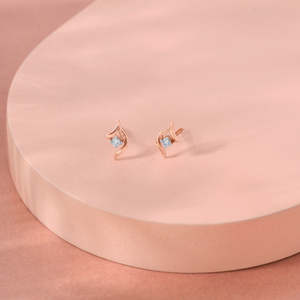 Boucles d'oreilles à clous en diamant Comet Charm - Product Image 1