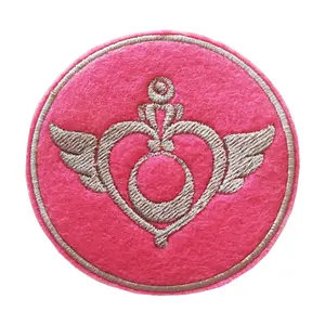 Machine EMBROIDERED PATCH IRON & SEW ON Professional Custom Made Bulk Quantity Machine Embroidery Patches For Girls