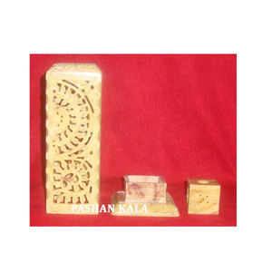 Stéatite naturelle de Style de luxe avec la meilleure finition support de tour de bâton d'encens sculpté poli pour la décoration de la maison et du Restaurant - Product Image 1