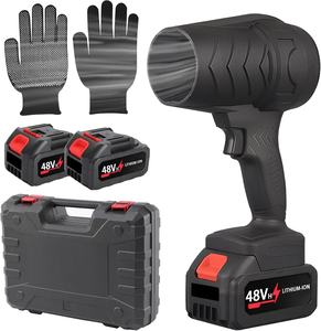 Pistolet à air électrique portable, sèche-cheveux manuel, fonctionne sur batterie, souffleurs d'air puissants pour le lavage de voiture, le déneigement - Product Image 1