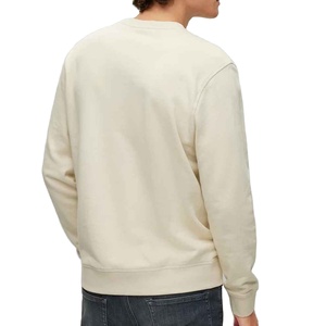 High Quality Custom <b>Pullover</b> Cotton Sweatshirt for <b>Men</b> 300GSM OEM Wholesale Street Wear Spring Size Oversized Blank Sweatshirts - Product Image 3