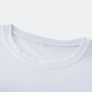 Camiseta de fitness de gran tamaño 100% algodón al por mayor para hombre logotipo 3D personalizado secado rápido 260G cuello redondo de punto de peso pesado para estampado Puff - Product Image 5