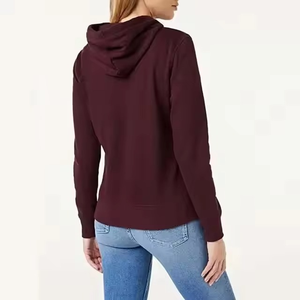 Nueva llegada de sudaderas con capucha de alta calidad para mujer, ropa de calle de diseño personalizado con capucha para invierno, precio de fábrica al por mayor - Product Image 2