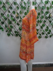 Sleek Digital Printed Clothing Long Tunic <b>Kurti</b> for Women's Everyday and Occasional Wear Options From India - Product Image 3