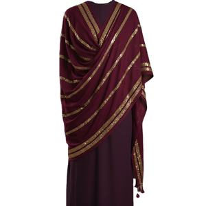 Chal de viscosa para mujer, con borlas, suave, ligero, duradero, largo, con estampado floral de paisley, para uso diario y al aire libre - Product Image 4