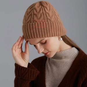 Gorro de Punto Ligero de Moda Unisex, Gorro de Invierno Informal para Uso Diario al Aire Libre, Jacquard - Product Image 4
