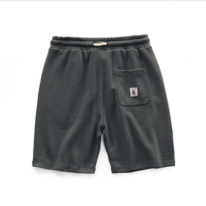 Pantalones cortos para correr para hombre, pantalones cortos deportivos para correr, banda elástica en la cintura, 100% algodón, pantalones cortos para correr, envío DDP - Product Image 4