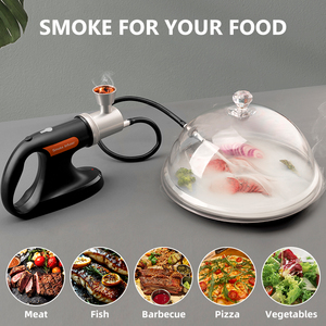 Pistolet fumoir <span class=keywords><strong>électrique</strong></span> 2-en-1 réglable pour aliments, alimenté par USB, 3L/min, un bouton, 3 vitesses, classe d'efficacité énergétique - Product Image 3