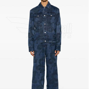 แจ็คเก็ตยีนส์ผู้ชายสั่งตัดไซส์ใหญ่ ขายดี ดีไซน์ล่าสุด ราคาถูก แจ็คเก็ตยีนส์ผู้ชายสำหรับฤดูหนาว - Product Image 4