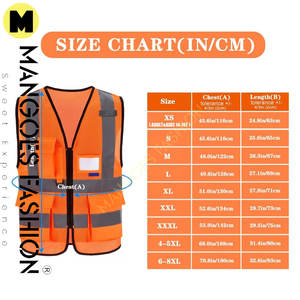 Ventes directes Vêtements de travail de bonne qualité 5 poches avec bandes réfléchissantes Gilet de travail personnalisé pour l'extérieur Coloré Respirant Sûr - Product Image 6