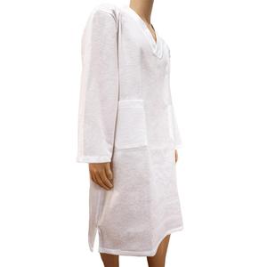 Peignoir jetable style kimono avec deux poches pour spa, hôtel ou usage esthétique - Product Image 4