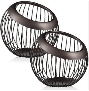 Black Square Shaped Eco-Friendly Foldable Iron Wire <b>Mesh</b> <b>Storage</b> <b>Basket</b> Kitchen and Household Fruit <b>Basket</b> - Product Image 6