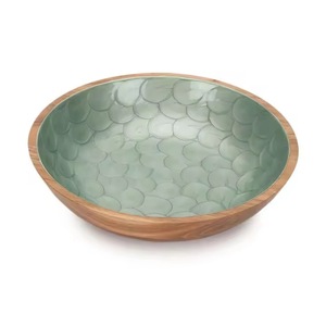 Bol à fruits et noix en bois de manguier artisanal, écologique et jetable, le plus vendu, pour usage polyvalent, de qualité supérieure - Product Image 3