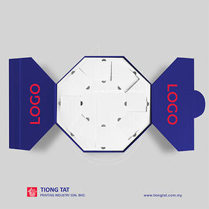 Caja de embalaje de regalo de cartón con diseño de logotipo personalizado Premium, ventaja UV con juego magnético, peluca, producto de papel Industrial al por mayor - Product Image 2