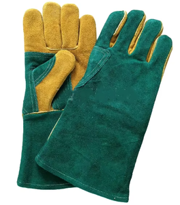 Gants de soudage en cuir de vache de qualité supérieure résistants au feu équipement de soudage industriel bon marché anti-coupure anti-dérapant fonctions anti-chaleur - Product Image 5