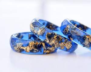 BEAUTY Jewelry Resina Acrílico Pulsera Brazalete Exagerado Deslumbrante Multicolor Ancho Irregular Cuadrado Acrílico Pulseras para Mujeres - Product Image 1