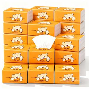 Premium Box Facial <b>Tissue</b> Soft and Durable Disposable <b>Tissue</b> for Hotels Homes Offices and Guest Amenities with Custom Logo - Product Image 4