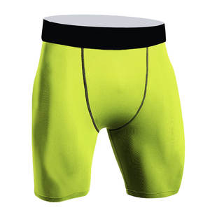 Pantalones cortos de compresión para hombre de diseño personalizado con logotipo del equipo para ropa deportiva de marca pantalones cortos de compresión para hombre ajustados de secado rápido - Product Image 3