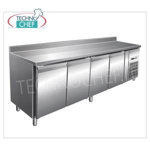 Equipo de Refrigeración Comercial Forcar G-SNACK4200TN, Refrigerador de 4 Puertas con Protector Trasero, 449 Litros, Temperatura Ventilada de -2/+8°C - Product Image 1
