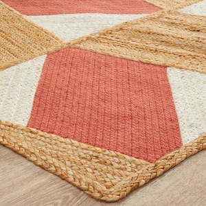 Alfombra de yute moderna de felpa para sala de estar, dormitorio, pasillo, habitación de invitados, Hotel y oficina, alfombra anudada a mano, venta al por mayor - Product Image 5