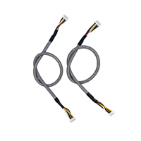 2,54mm DuPont Elektronischer Kabelbaum 16-polig PVC-Kabelkonfektion Kupferkern 24V Nennspannung Bildschirm USB 300mm IP20