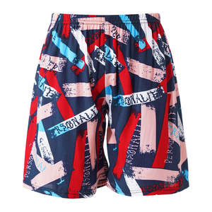 <b>Men's</b> 100% Polyester Summer <b>Shorts</b> High Quality Mid-Waist Casual Plus Size Breathable <b>Knee</b>-<b>Length</b> Knitted Drawstring Sublimation - Product Image 4