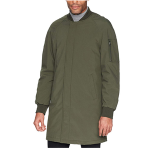Ensemble blouson aviateur en toile pour homme-X-Long imperméable et coupe-vent - Product Image 2