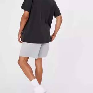 T-shirt de gymnastique pour hommes 100% coton 180g conception d'impression numérique personnalisée courte longueur avec technique de bouffée sonnerie de cou personnalisée - Product Image 5