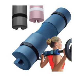 Almohadilla Protectora para Barra de Pesas para Cuello y Hombros, Antideslizante, de Espuma Suave, para Empujes de Cadera, Sentadillas, Entrenamiento de Musculación - Product Image 1