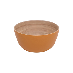 Vaisselle nécessaire bols en bambou filé naturel bols à salade couleurs personnalisables parfait pour servir des aliments fabriqués au Vietnam - Product Image 1