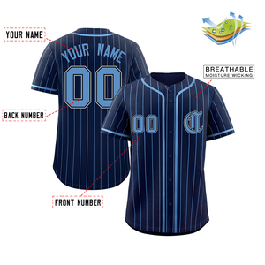 Maillots de baseball personnalisés en forme d'éventail avec col en forme de cœur de poulet - Product Image 2