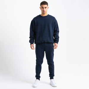 Ensemble sweat-shirt et jogging pour hommes personnalisés 100% coton Survêtement pour l'été Jogging motif imprimé - Product Image 6