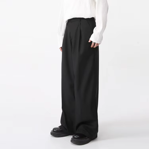 <b>Mens</b> Fashion Baggy <b>Trousers</b> Wide Leg Casual Street Style Pants Custom <b>Print</b> Wholesale - Product Image 3