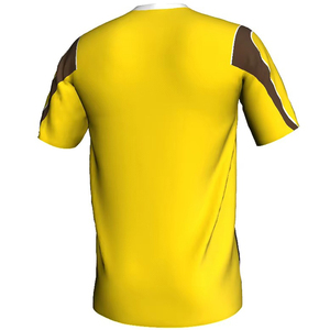 เสื้อฟุตบอลผ้าโพลีเอสเตอร์สำหรับผู้ชายเสื้อฟุตบอลแบบสั่งทำ100% ได้ - Product Image 2